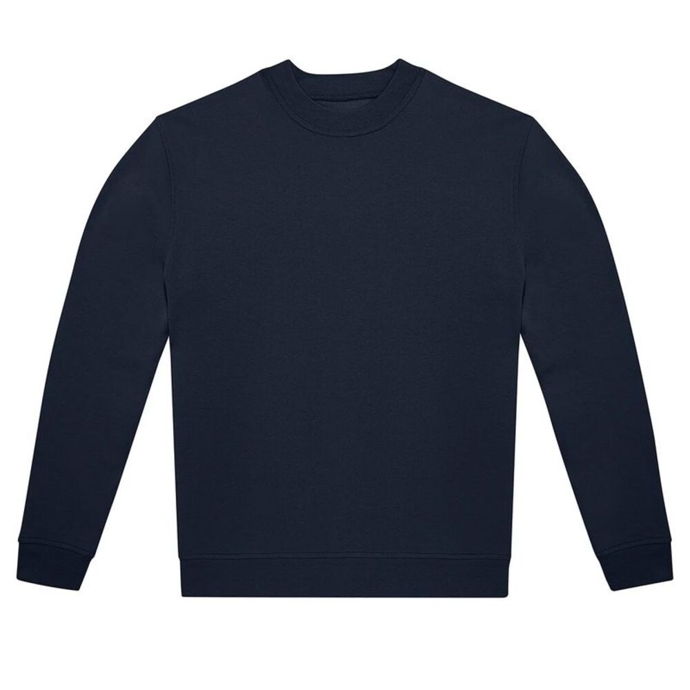 B&C Unisex Adult ID.222 Crew Neck Sweatshirt / Navy